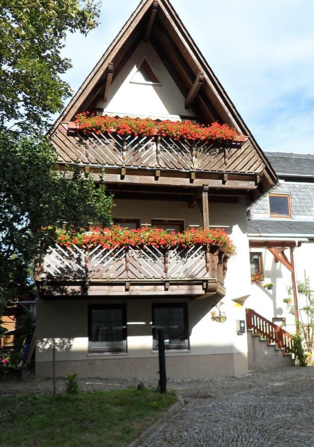 Ferienwohnung Neubert Wolkenstein Exterior foto